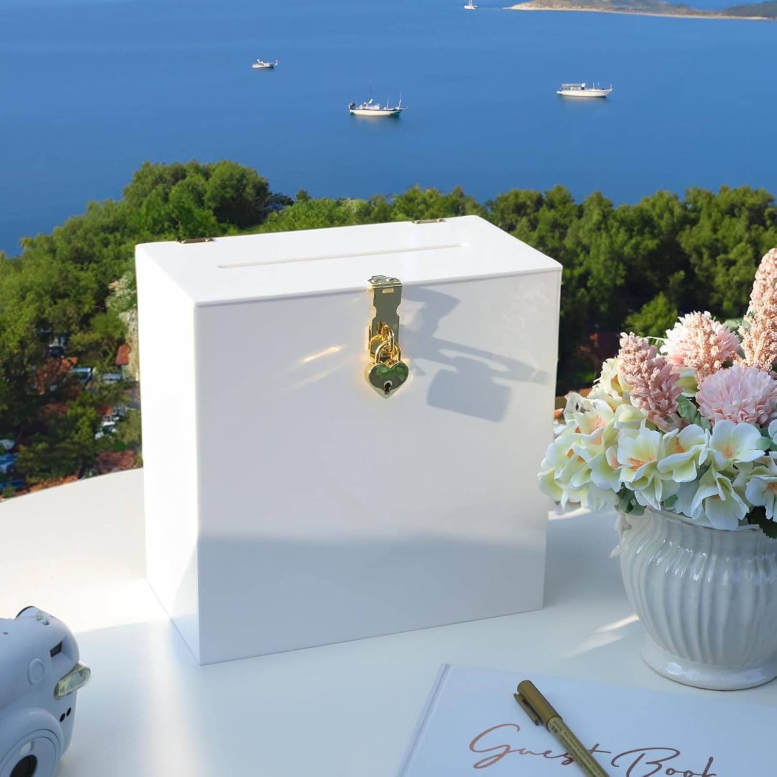 하트락 카드 박스 신부를 위한 조립하기 쉬운 이벤트 보 - Wedding Card Box 리뷰 및 가격