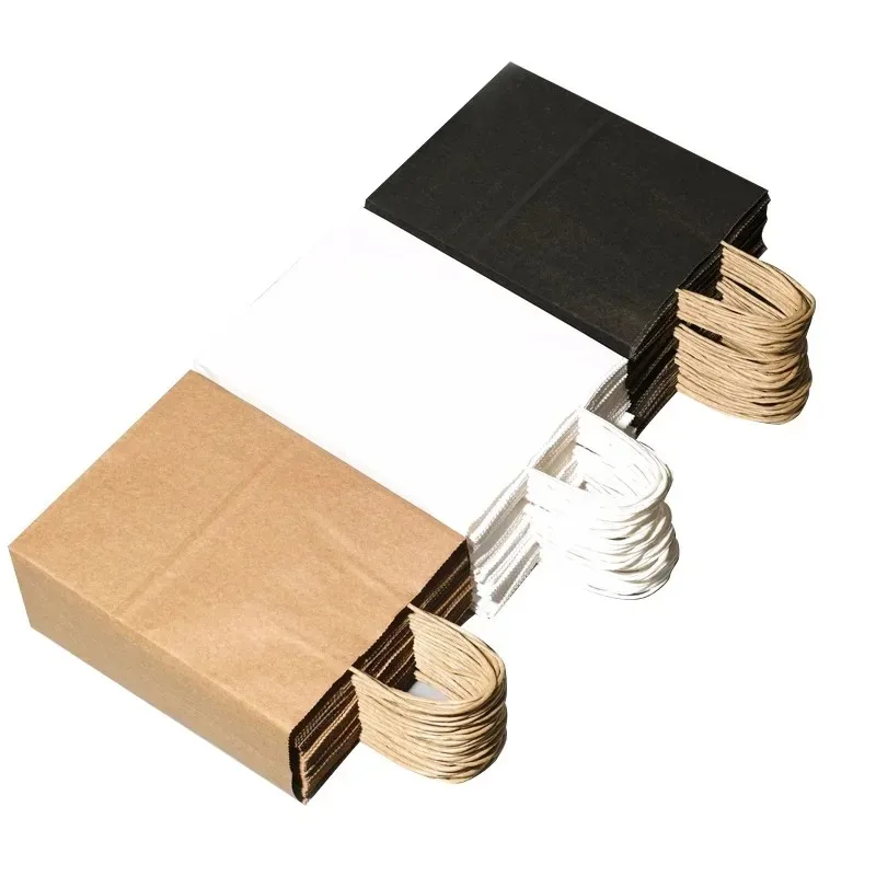 손잡이가 달린 크라프트지 봉투 100개 묶음, 단색 선 - Wedding/Event Supply Store 리뷰 및 가격
